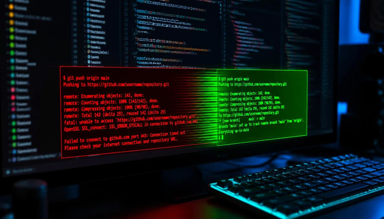 Ошибка SSL handshake в терминале при работе с Git и npm